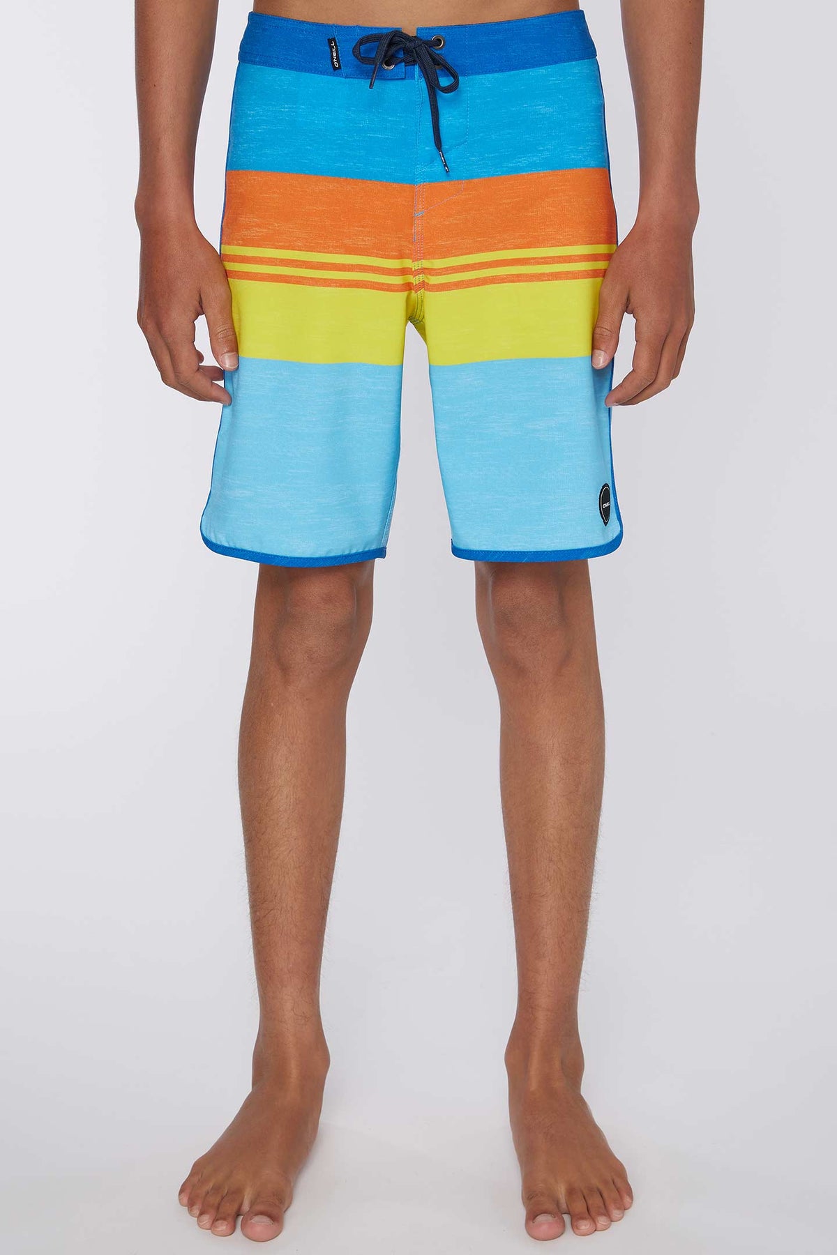 BOY'S FOUR SQUARE STRETCH BOARDSHORTS