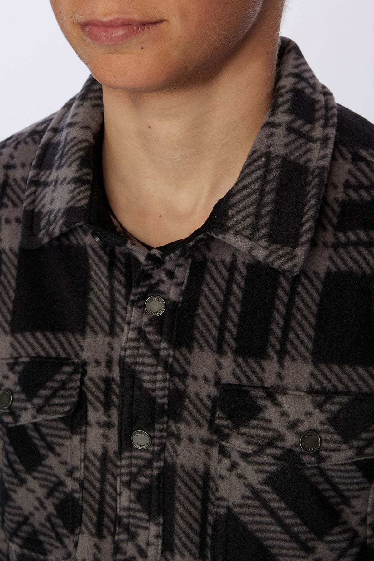 BOYS GLACIER PLAID SHIRT