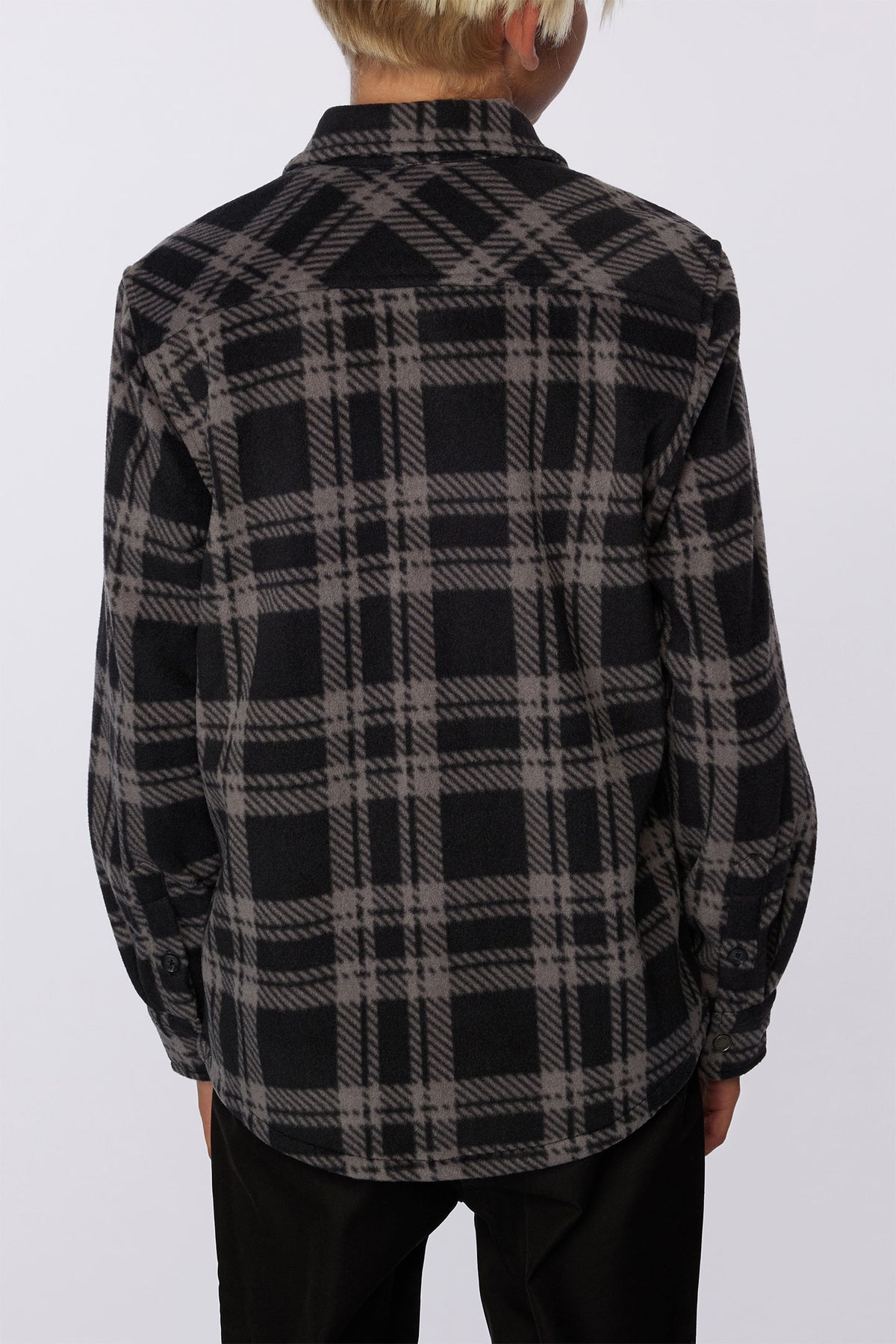 BOYS GLACIER PLAID SHIRT