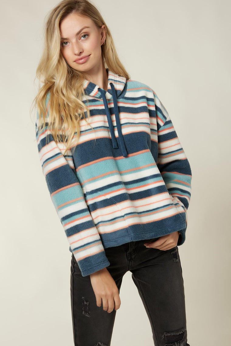 LADIES HAMPTON SUPERSHERPA PULLOVER HOODIE