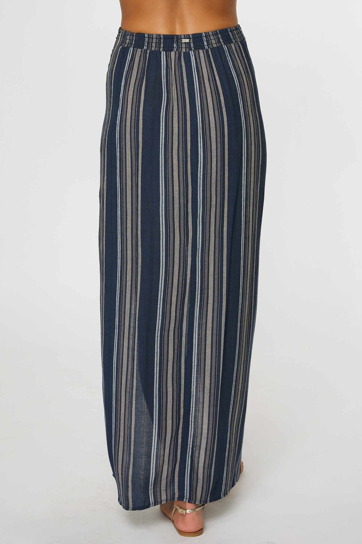 LADIES HANALEI STRIPE SKIRT COVERUP