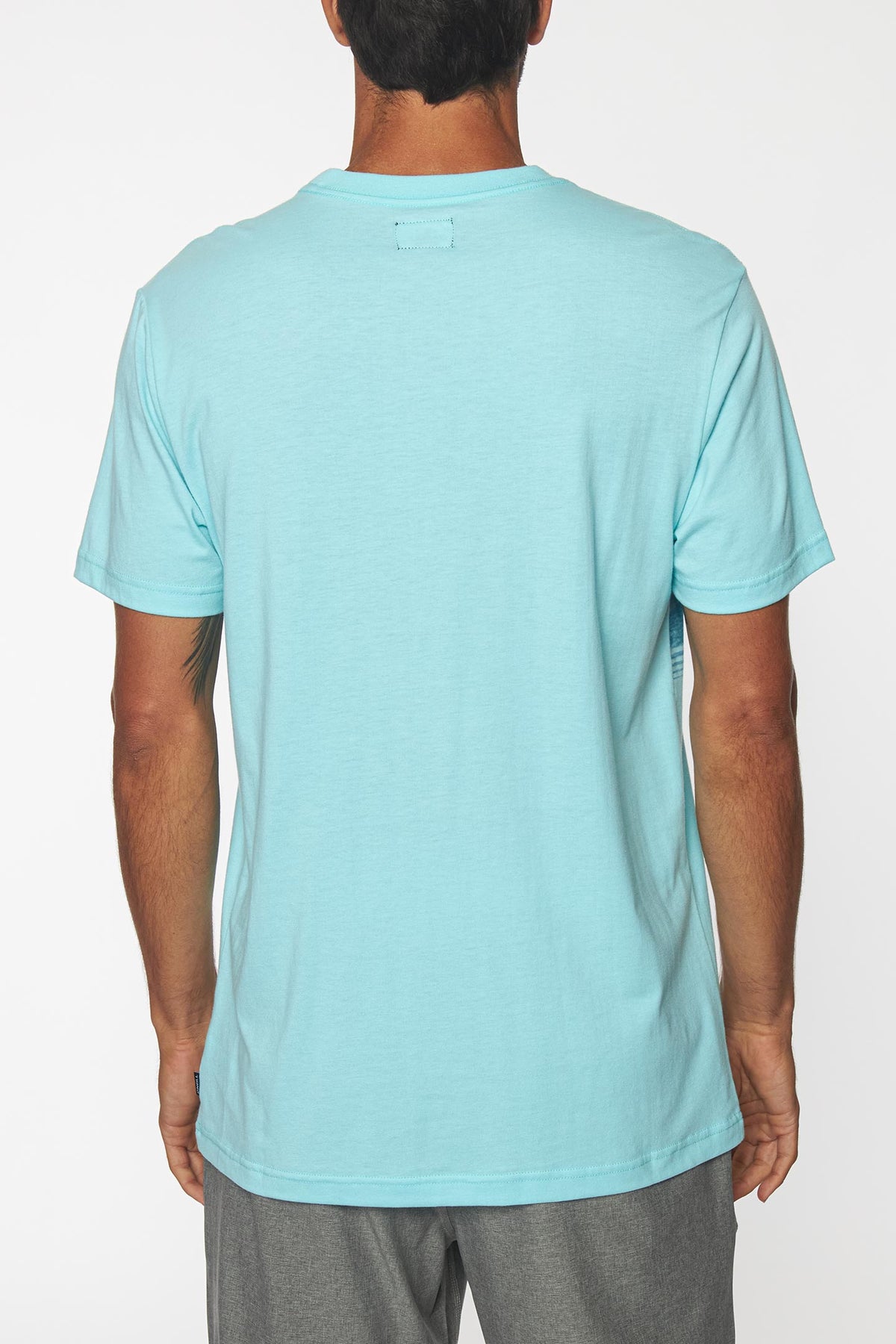 MENS HEIST PRINT CREW TEE