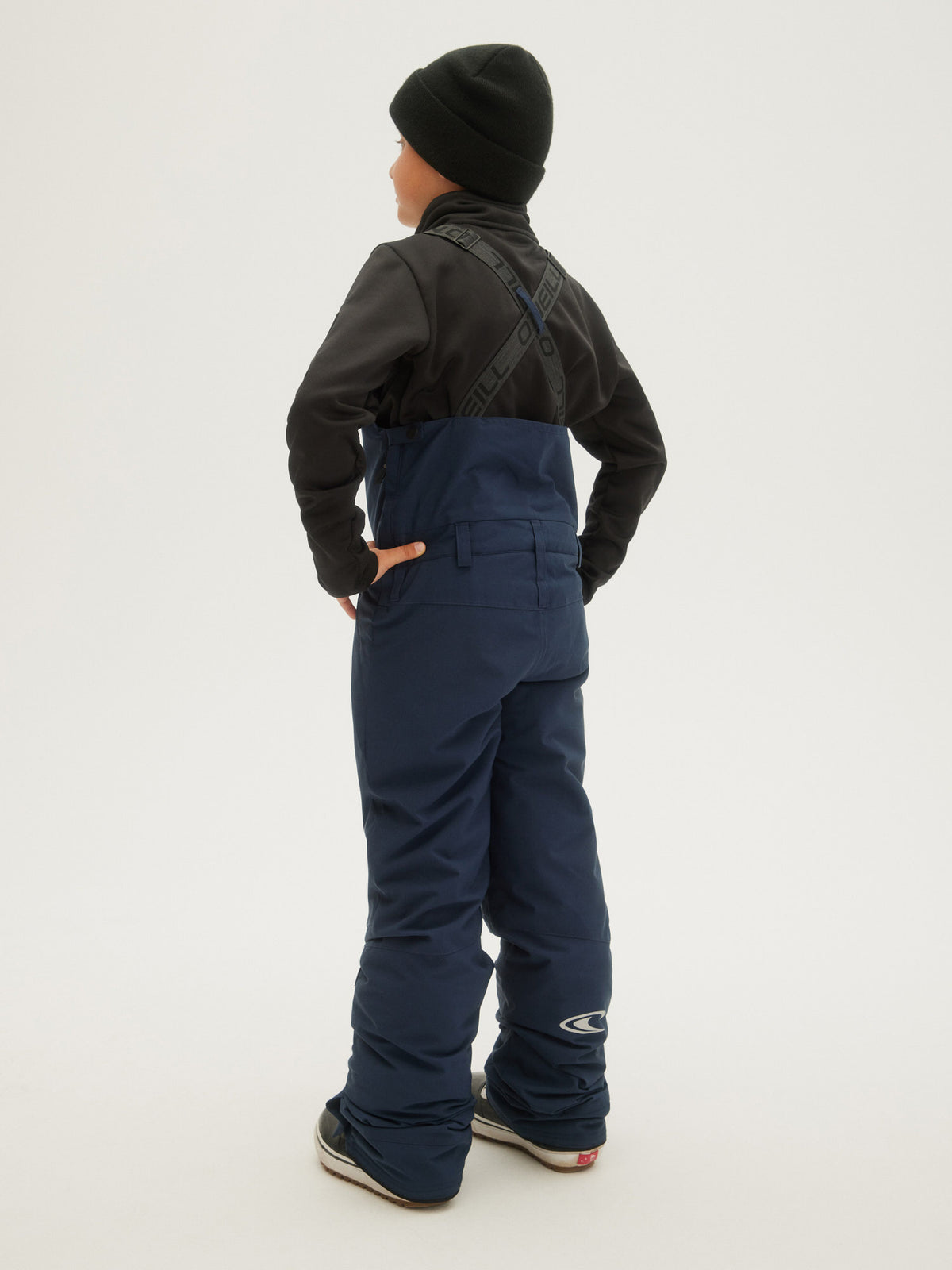 O'Neill Boys Bib Snow Pants in Ink Blue