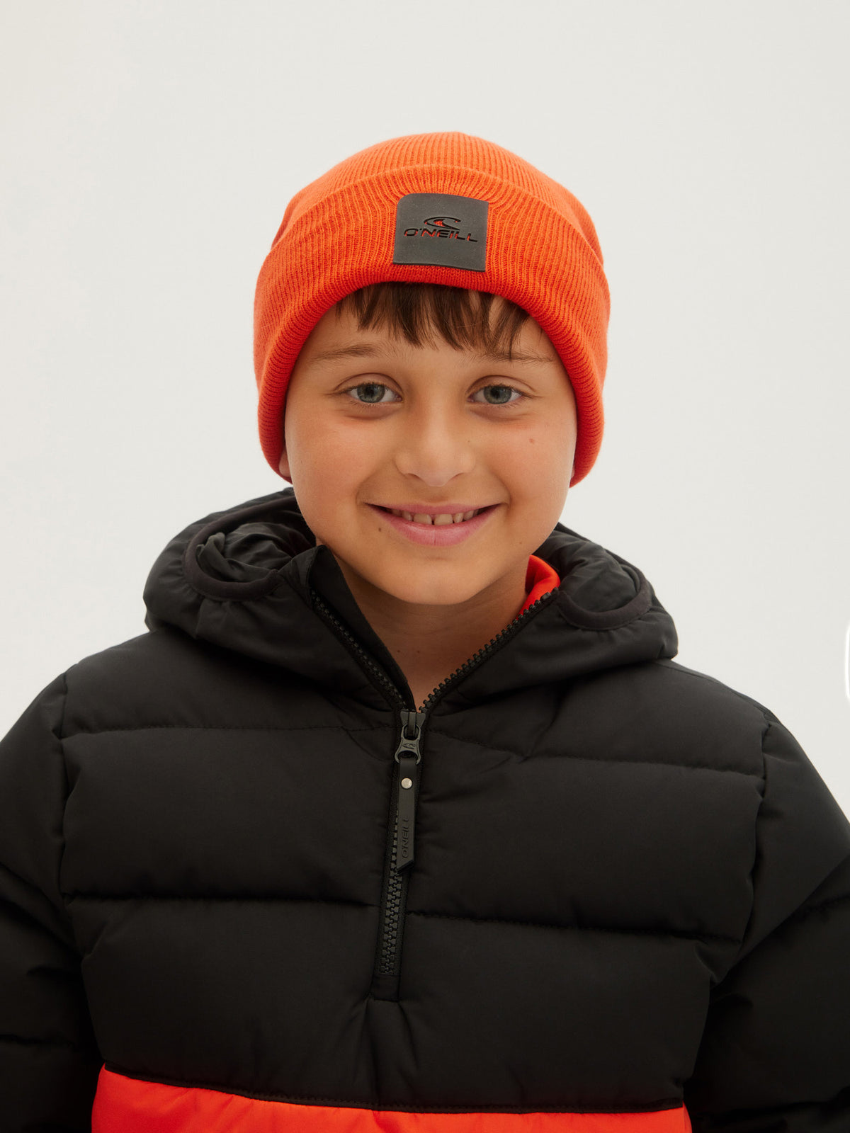 O'Neill Boys Cube Beanie in Cherry Tomato