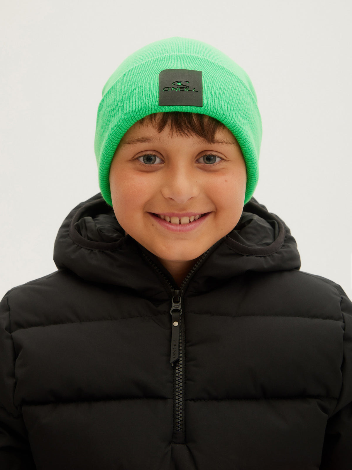 O'Neill Boys Cube Beanie in Poison Green