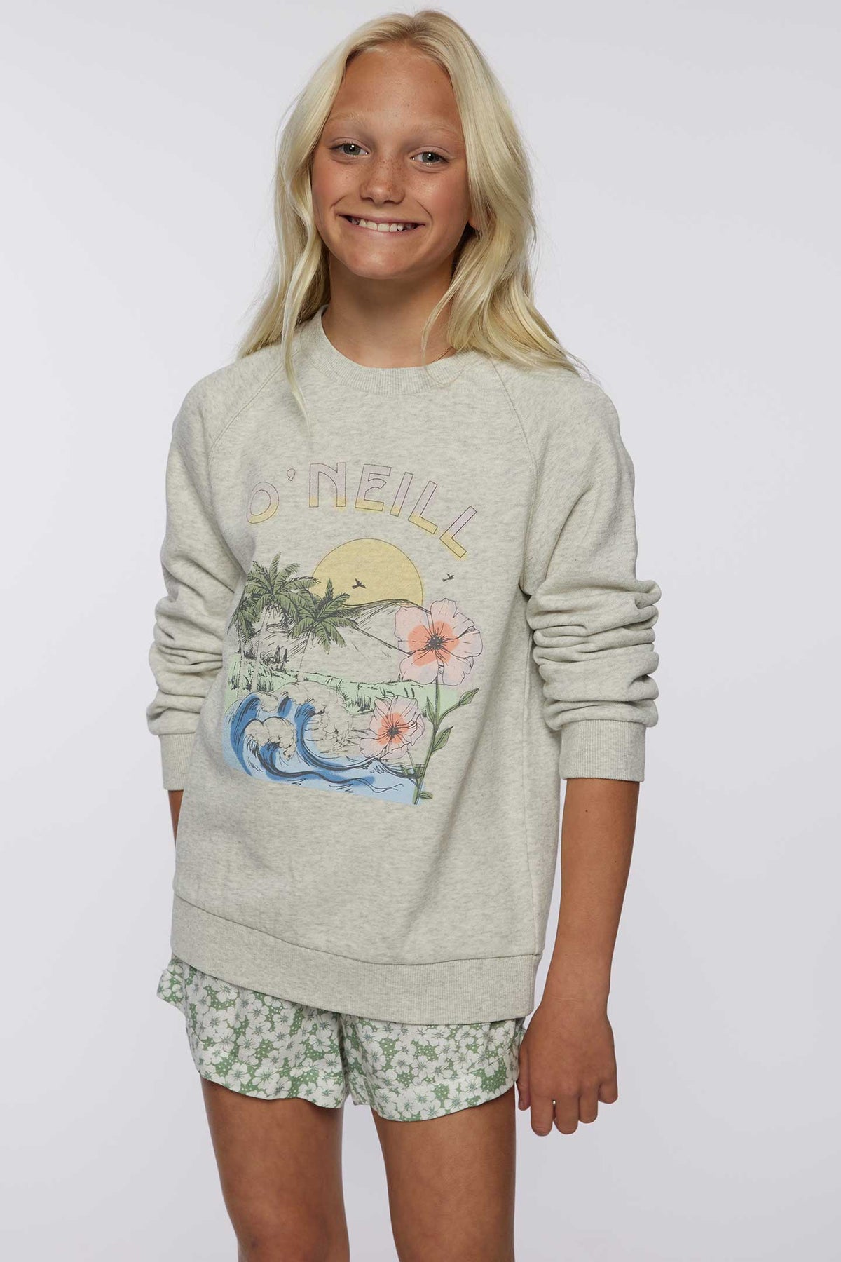 GIRL'S LILLIA OVERSIZED PULLOVER