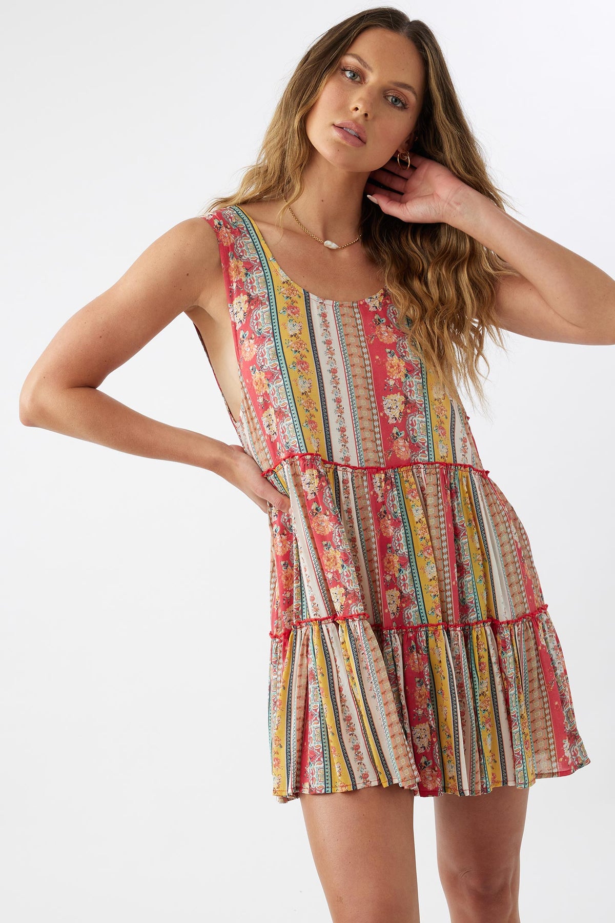 LINNET PRINTED COVER-UP