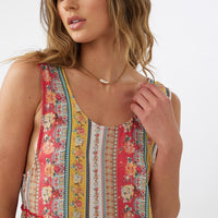 LINNET PRINTED COVER-UP