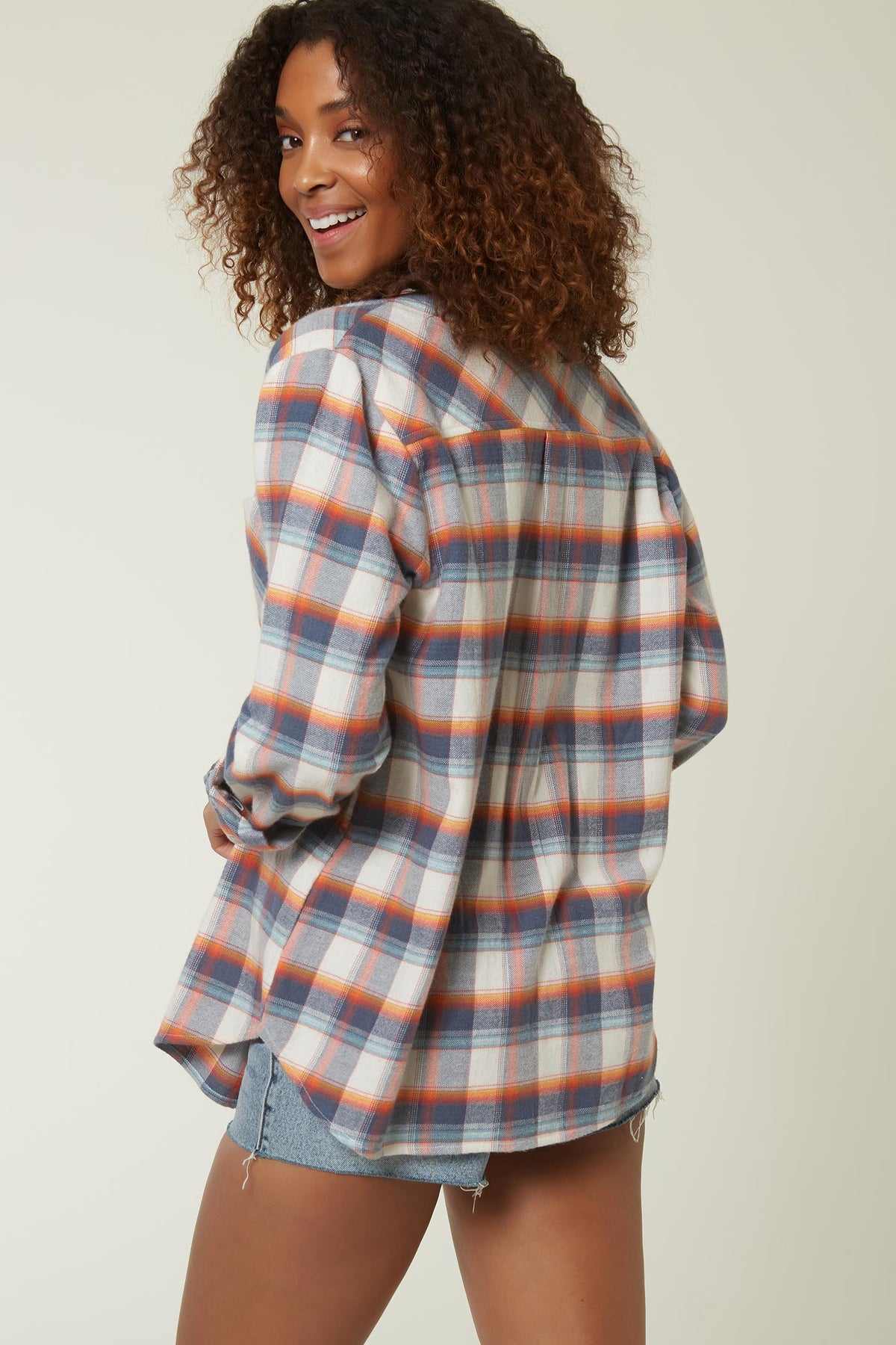 LADIES LOGAN FLANNEL TOP