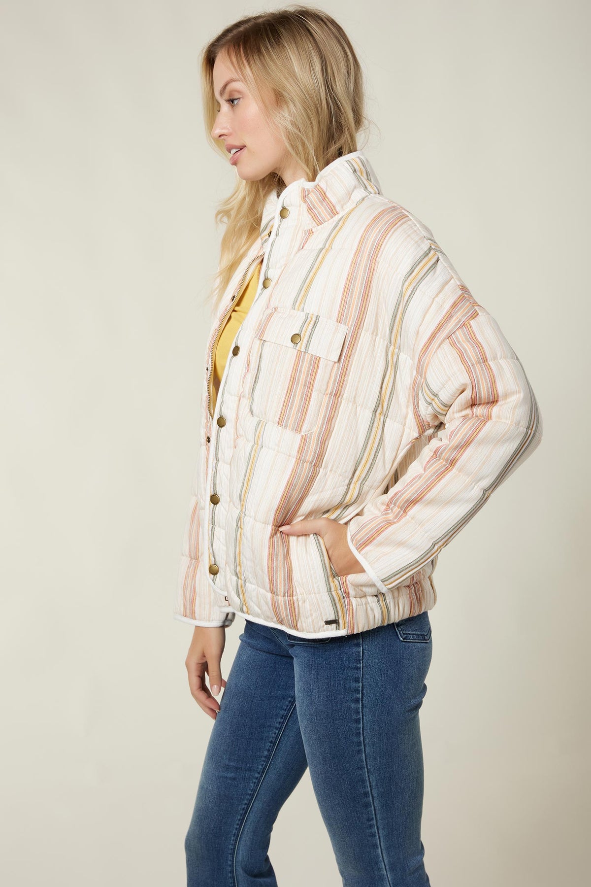 LADIES MABLE STRIPE JACKET