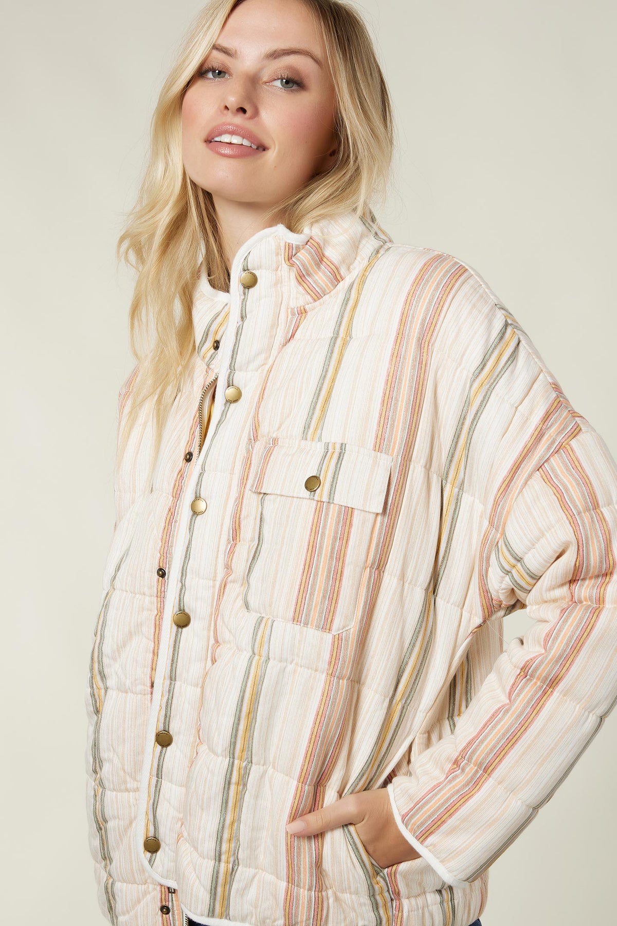 LADIES MABLE STRIPE JACKET