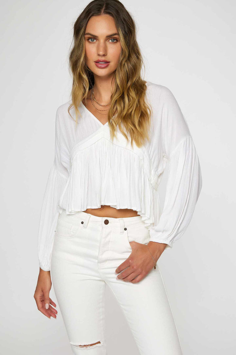 LADIES MARY SOLID TOP