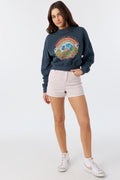 MOMENT CROP FLEECE