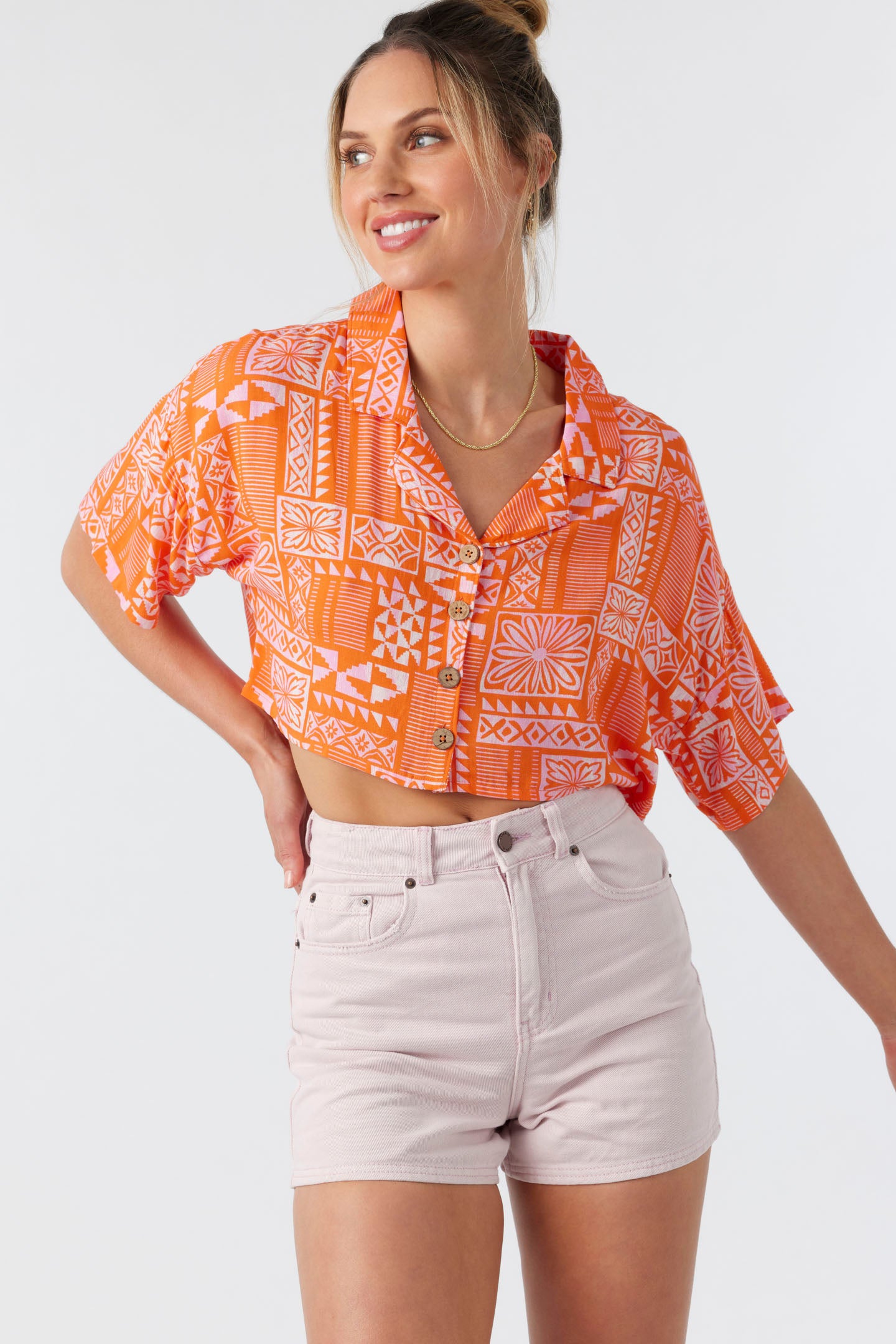 OPHELIA CROP WOVEN