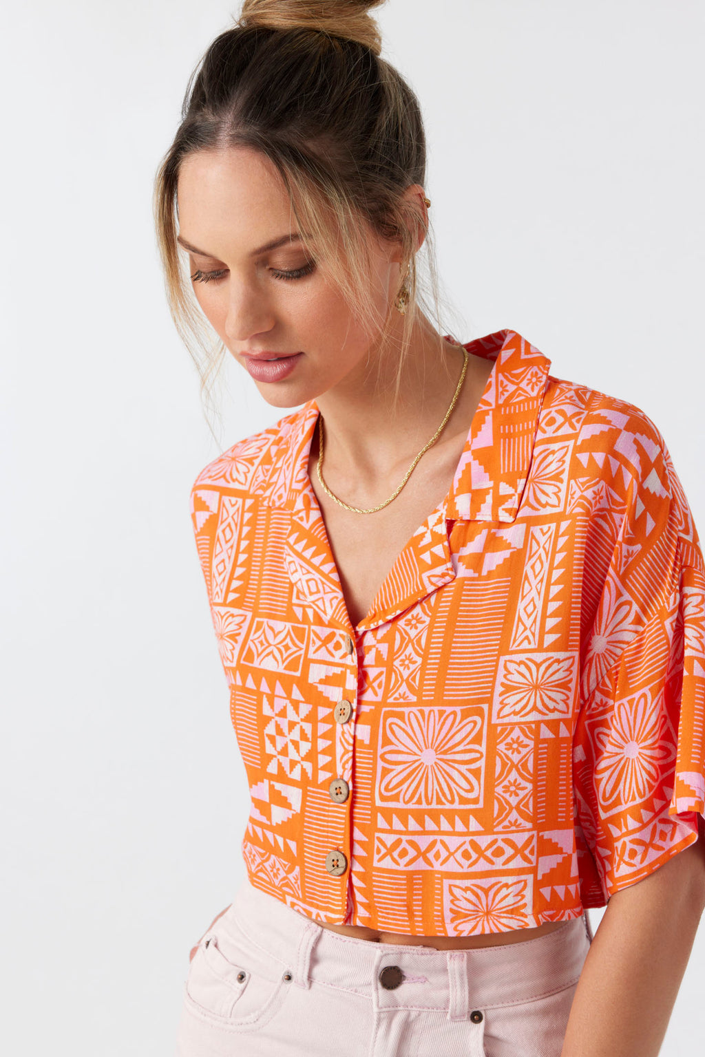 OPHELIA CROP WOVEN