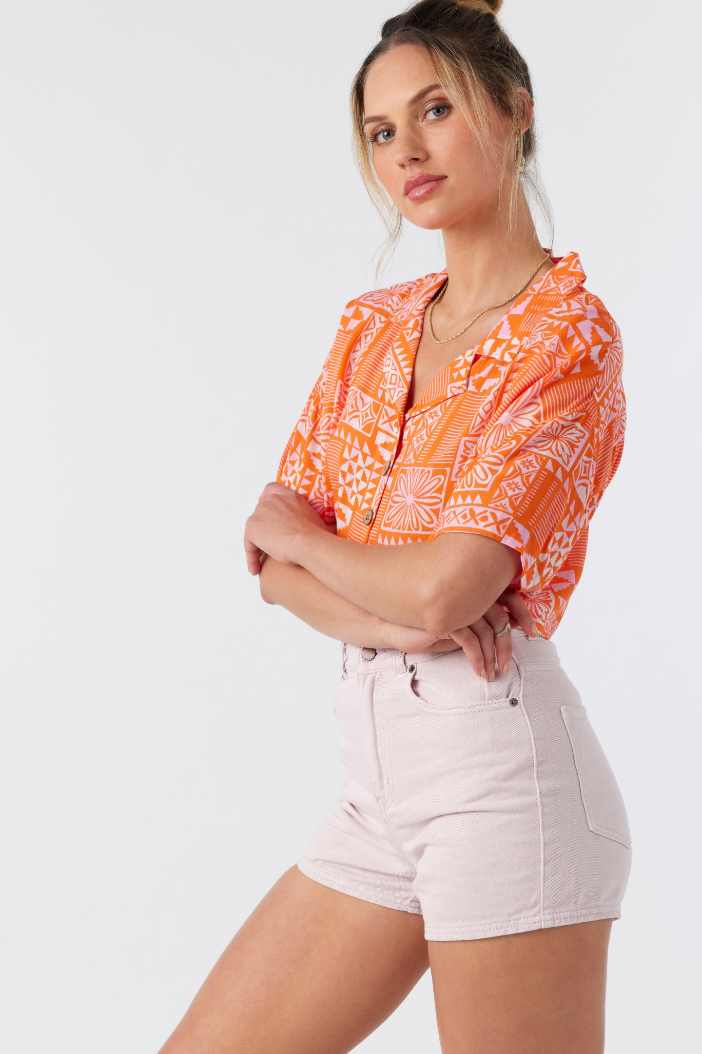 OPHELIA CROP WOVEN