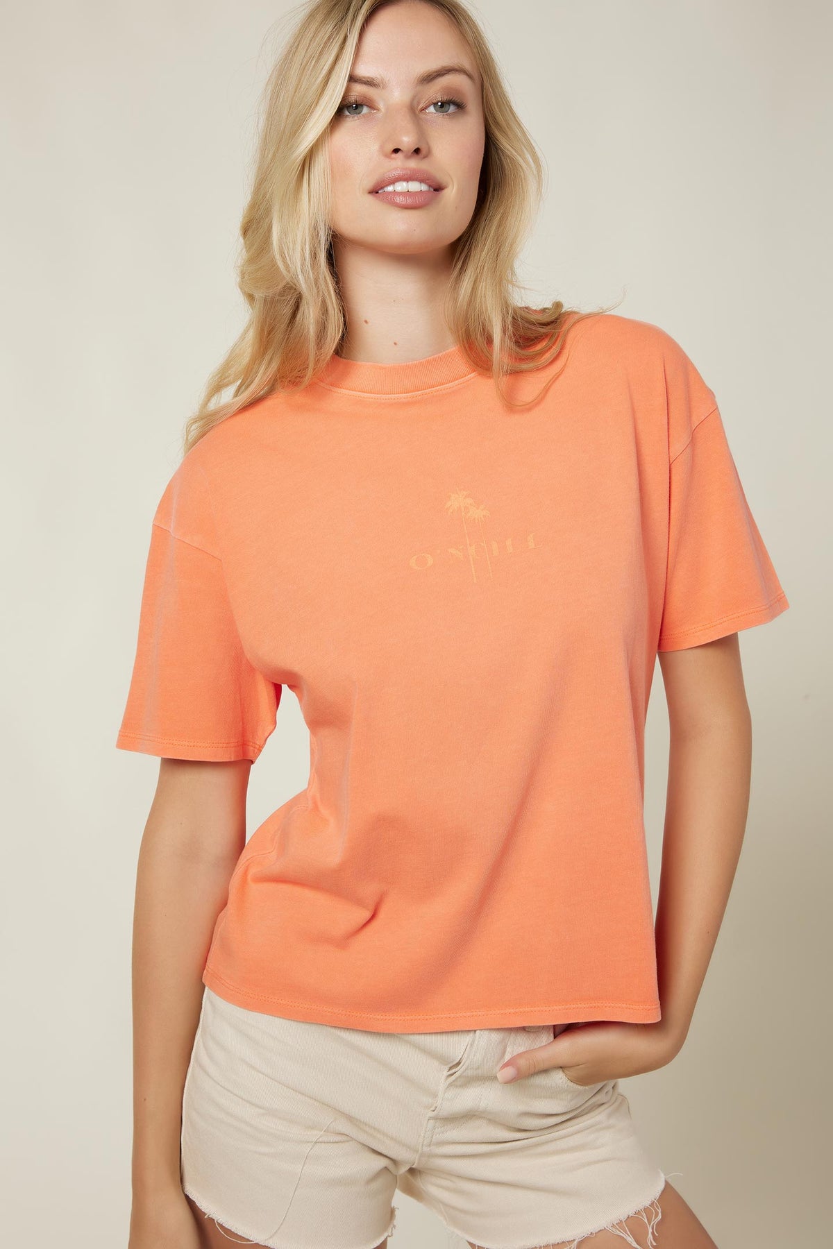 LADIES PACIFIC STRIP SHORT SLEEVE TEE