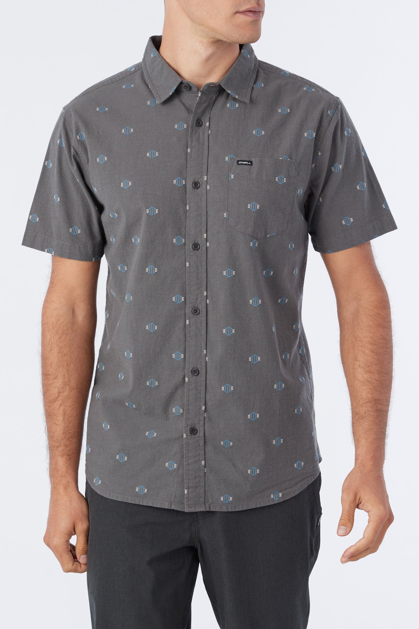 QUIVER STRETCH DOBBY SS STANDARD SHIRT