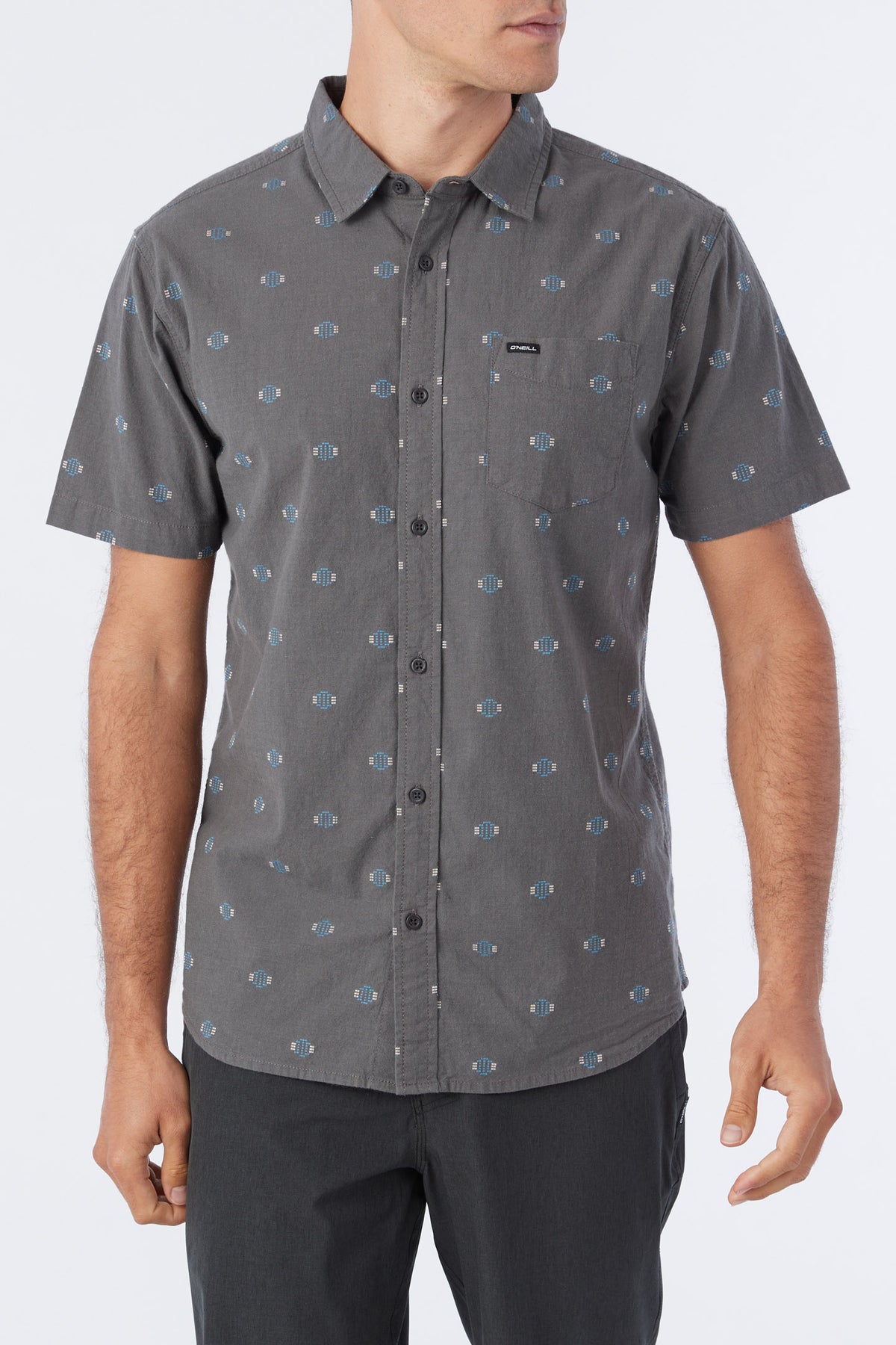 QUIVER STRETCH DOBBY SS STANDARD SHIRT