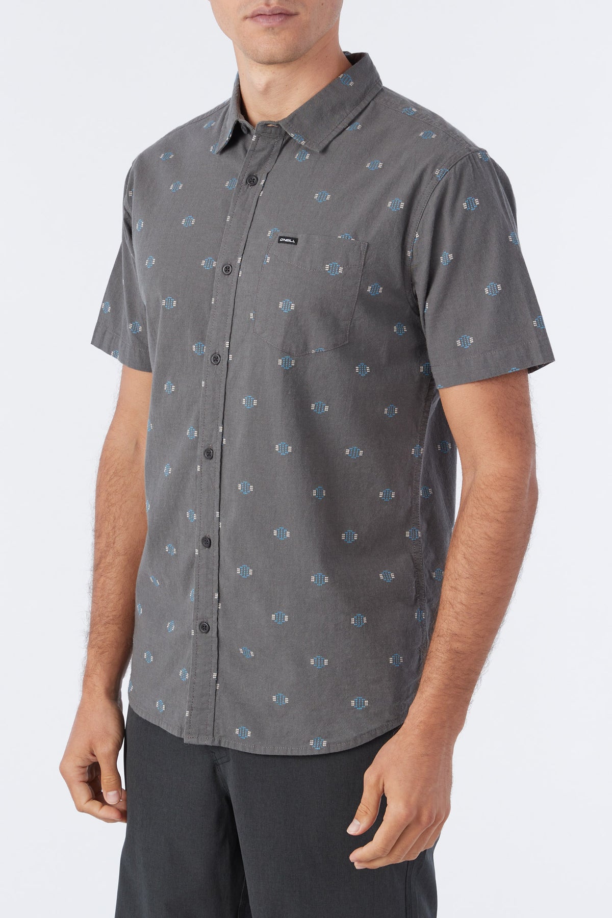 QUIVER STRETCH DOBBY SS STANDARD SHIRT