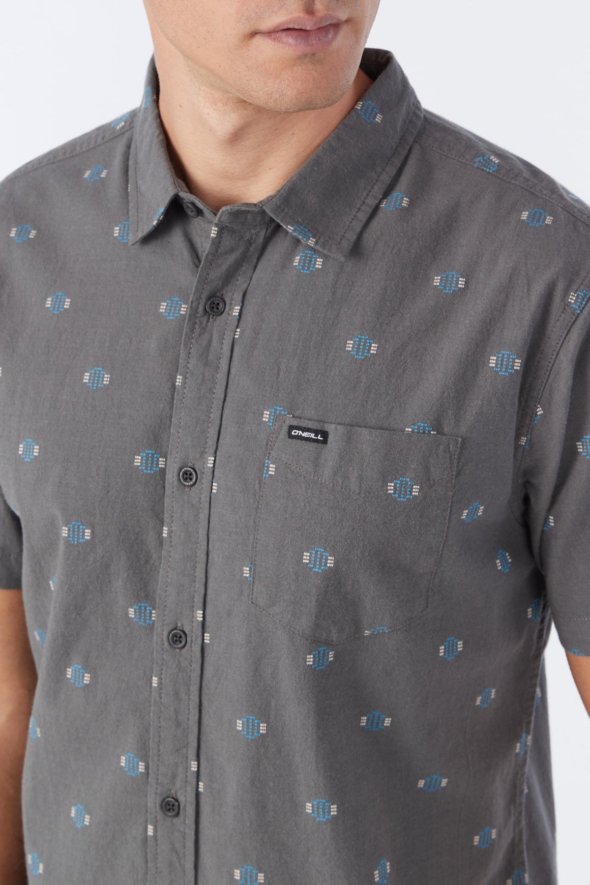 QUIVER STRETCH DOBBY SS STANDARD SHIRT