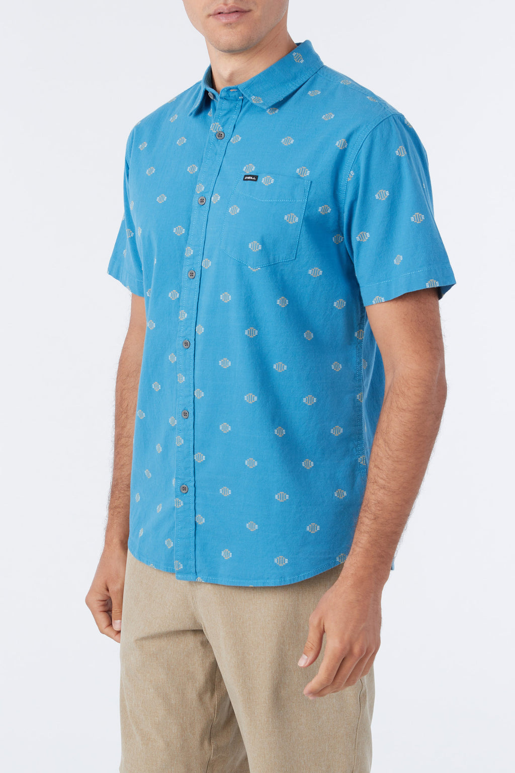 QUIVER STRETCH DOBBY SS STANDARD SHIRT