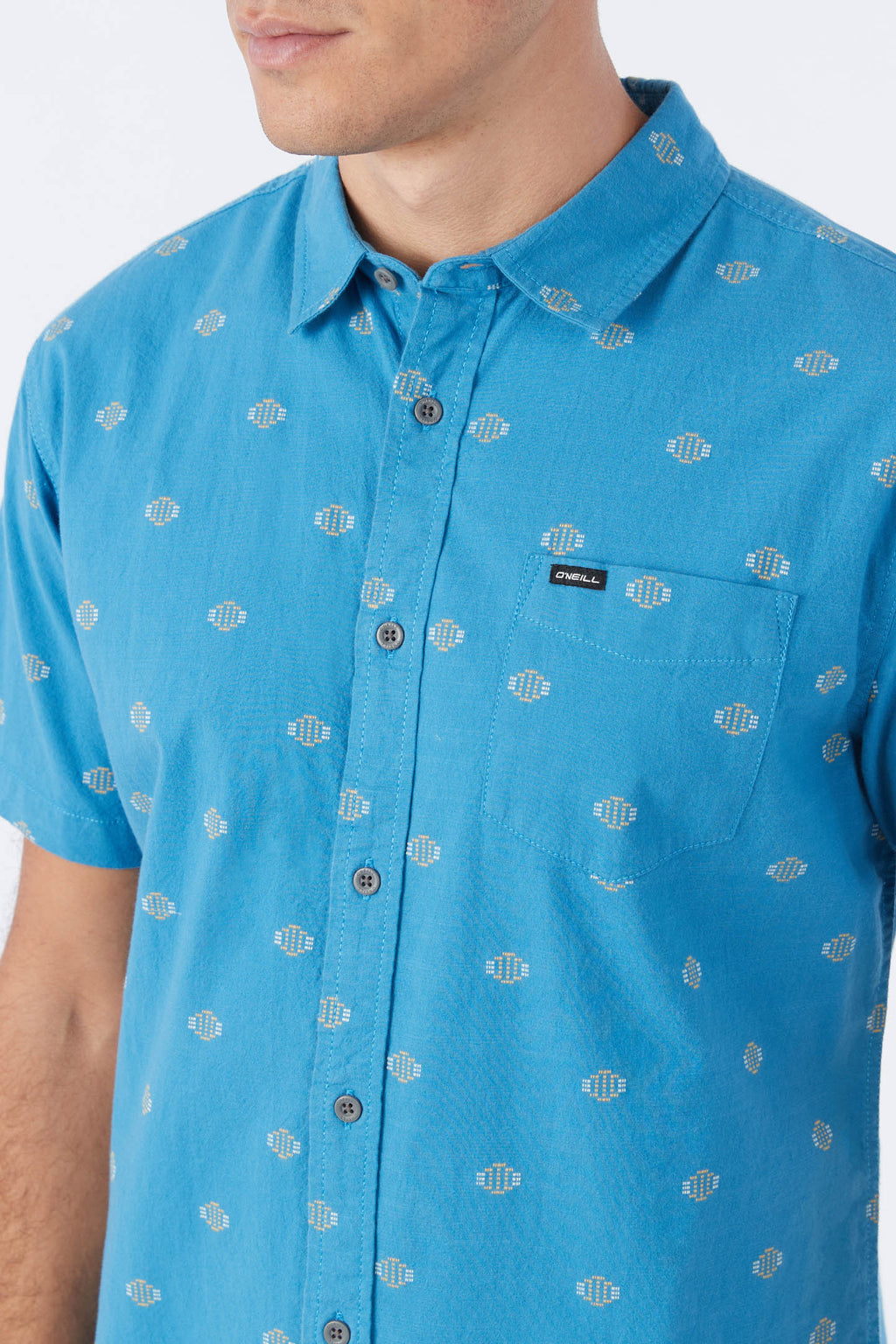 QUIVER STRETCH DOBBY SS STANDARD SHIRT