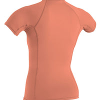 WOMENS BASIC S/S RASH GUARD