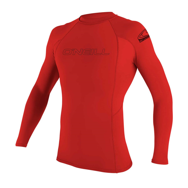 YOUTH BASIC SKINS 50+ L/S RASH GUARD