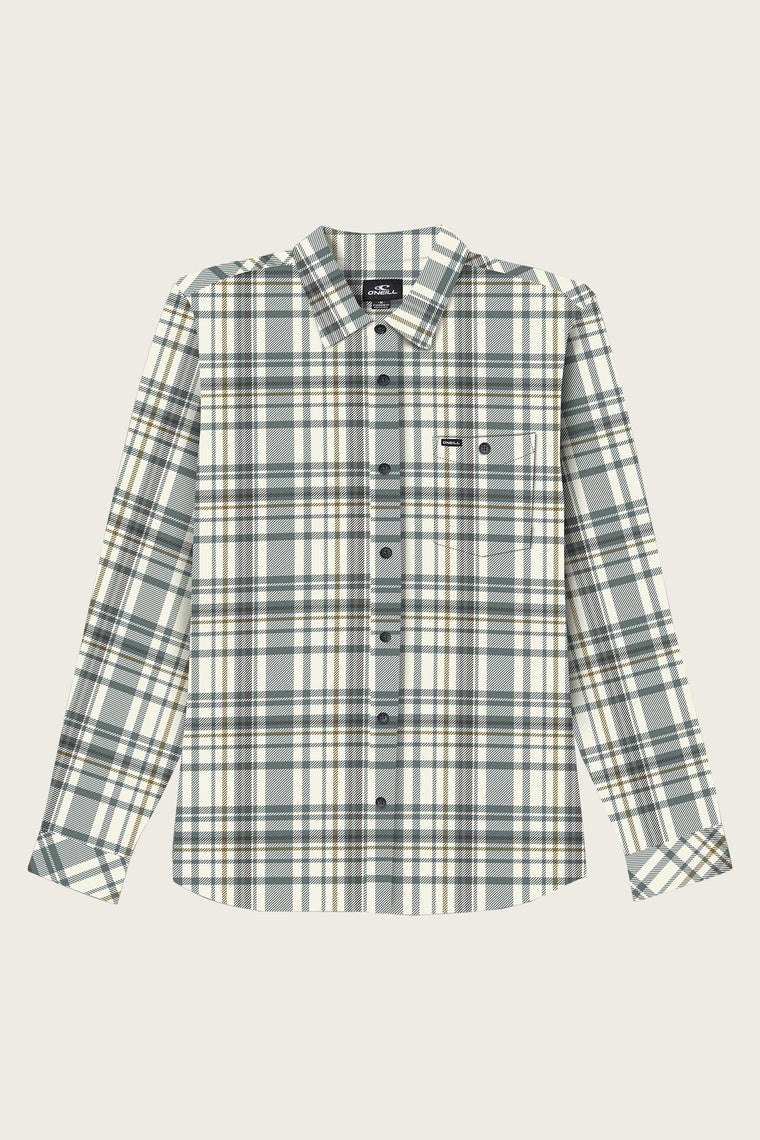 MENS REDMOND PLAID STRETCH FLANNEL