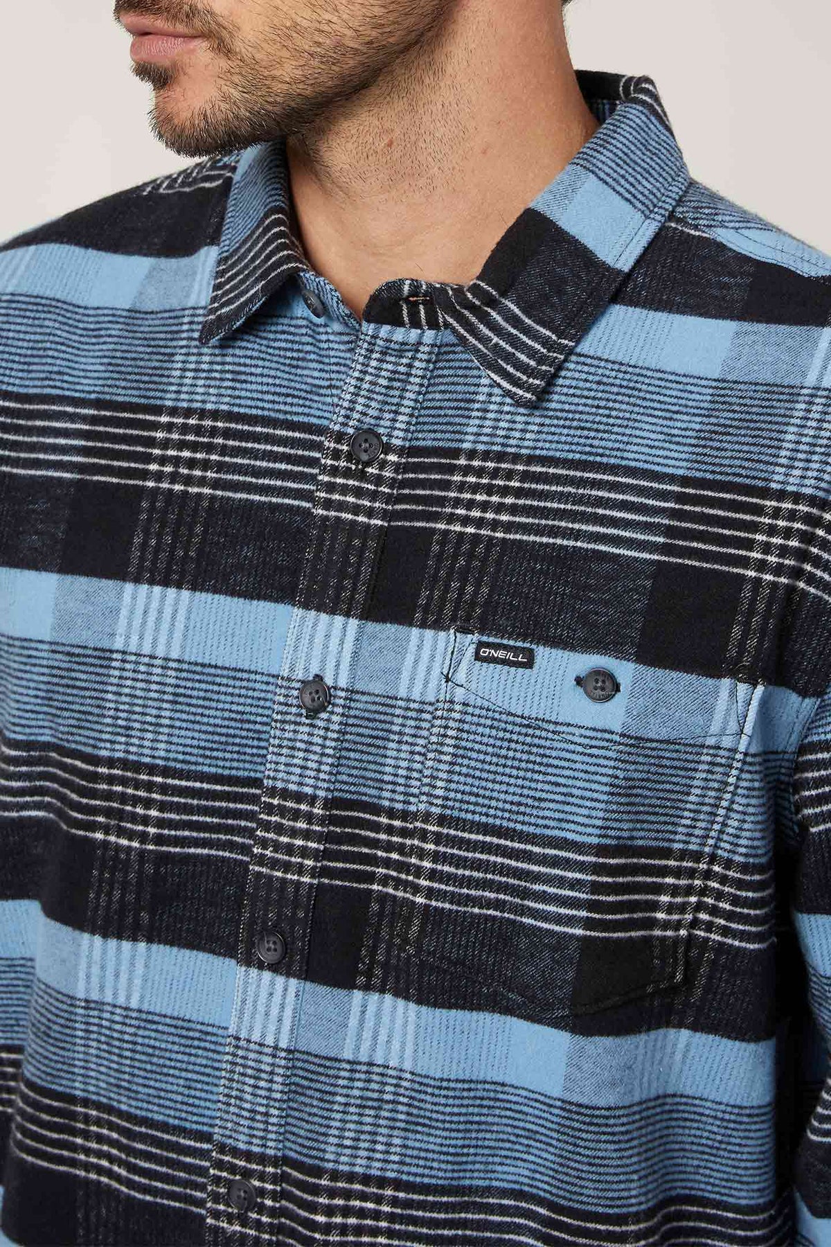 MENS REDMOND PLAID STRETCH FLANNEL
