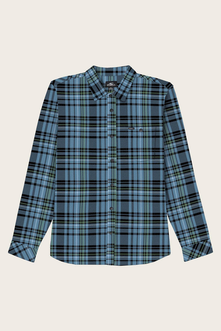 MENS REDMOND PLAID STRETCH FLANNEL