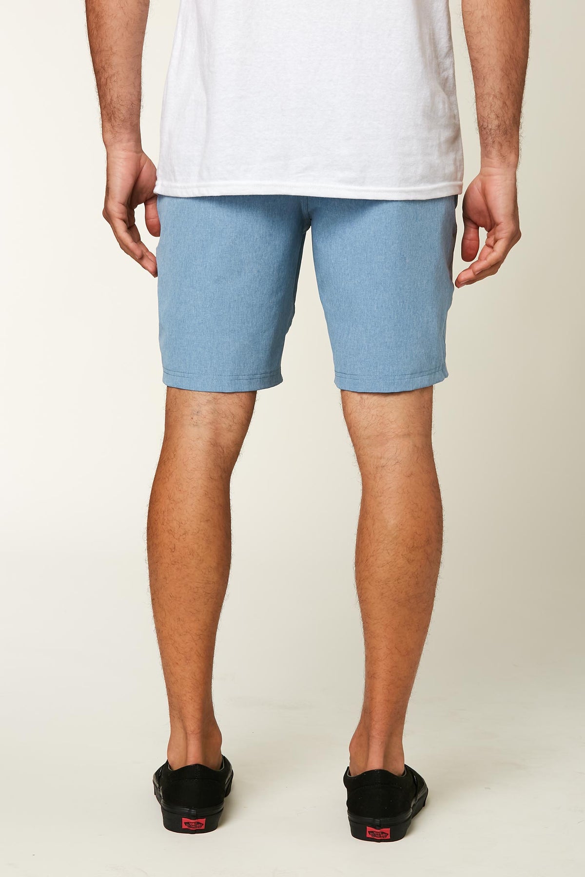 MENS LOADED HEATHER 19'' HYBRID SHORTS