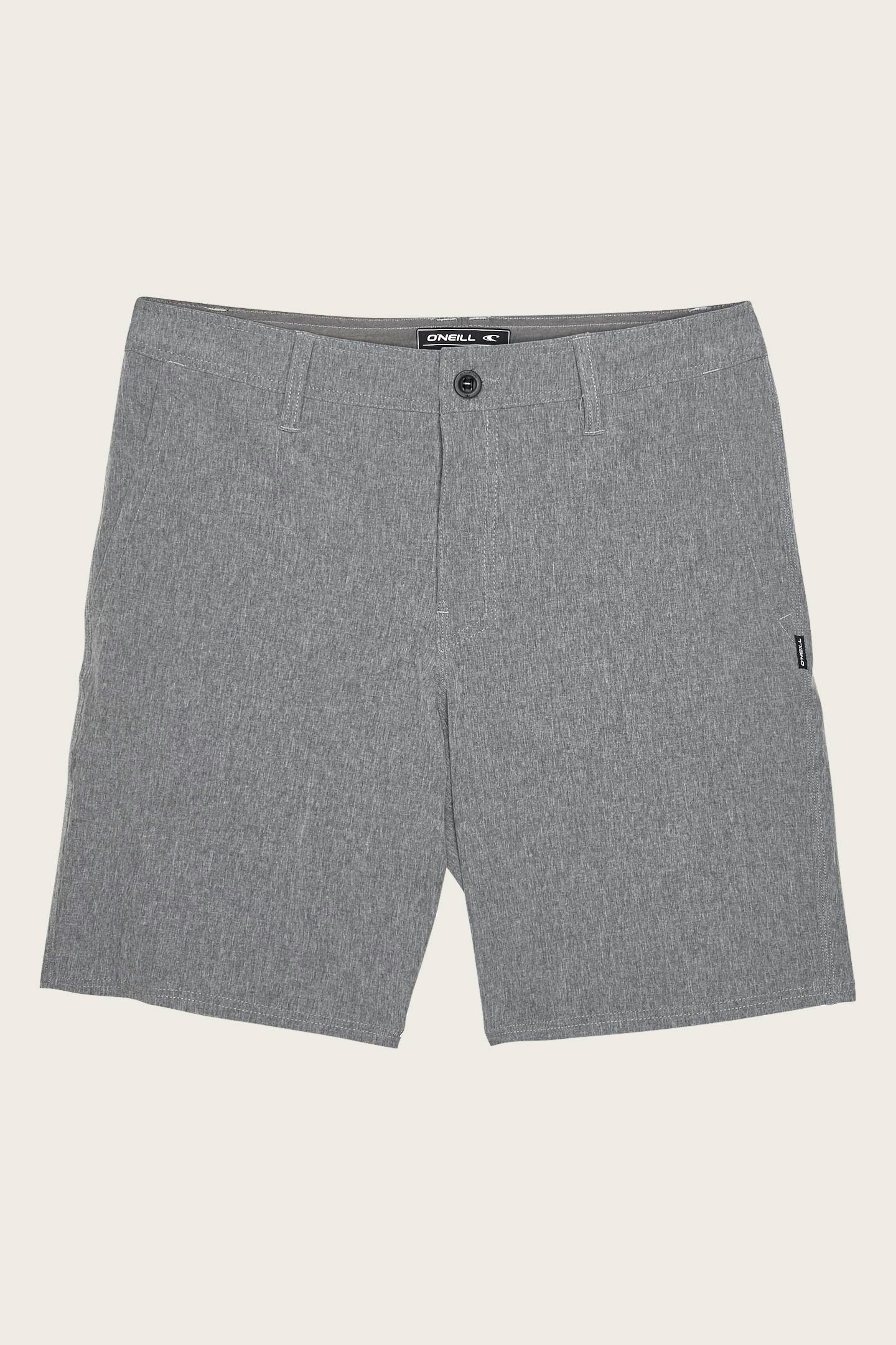 MENS RESERVE HEATHER 19" HYBRID SHORTS