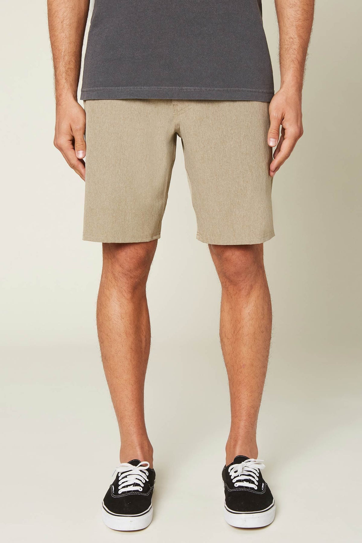 MENS LOADED HEATHER 19'' HYBRID SHORTS