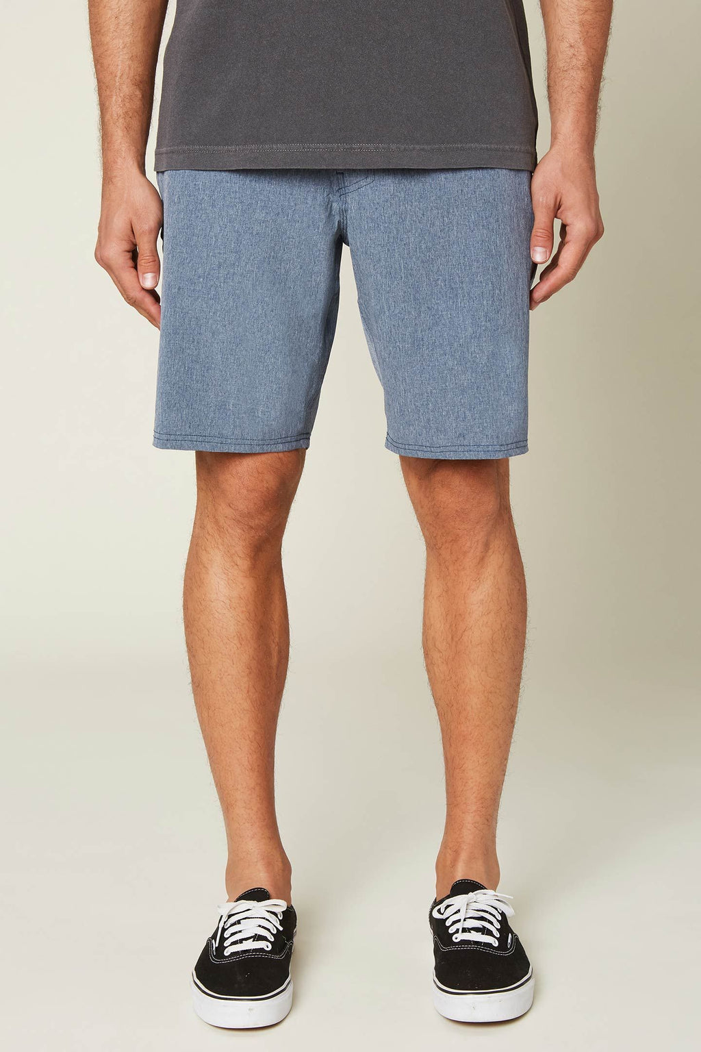 MENS RESERVE HEATHER 19" HYBRID SHORTS