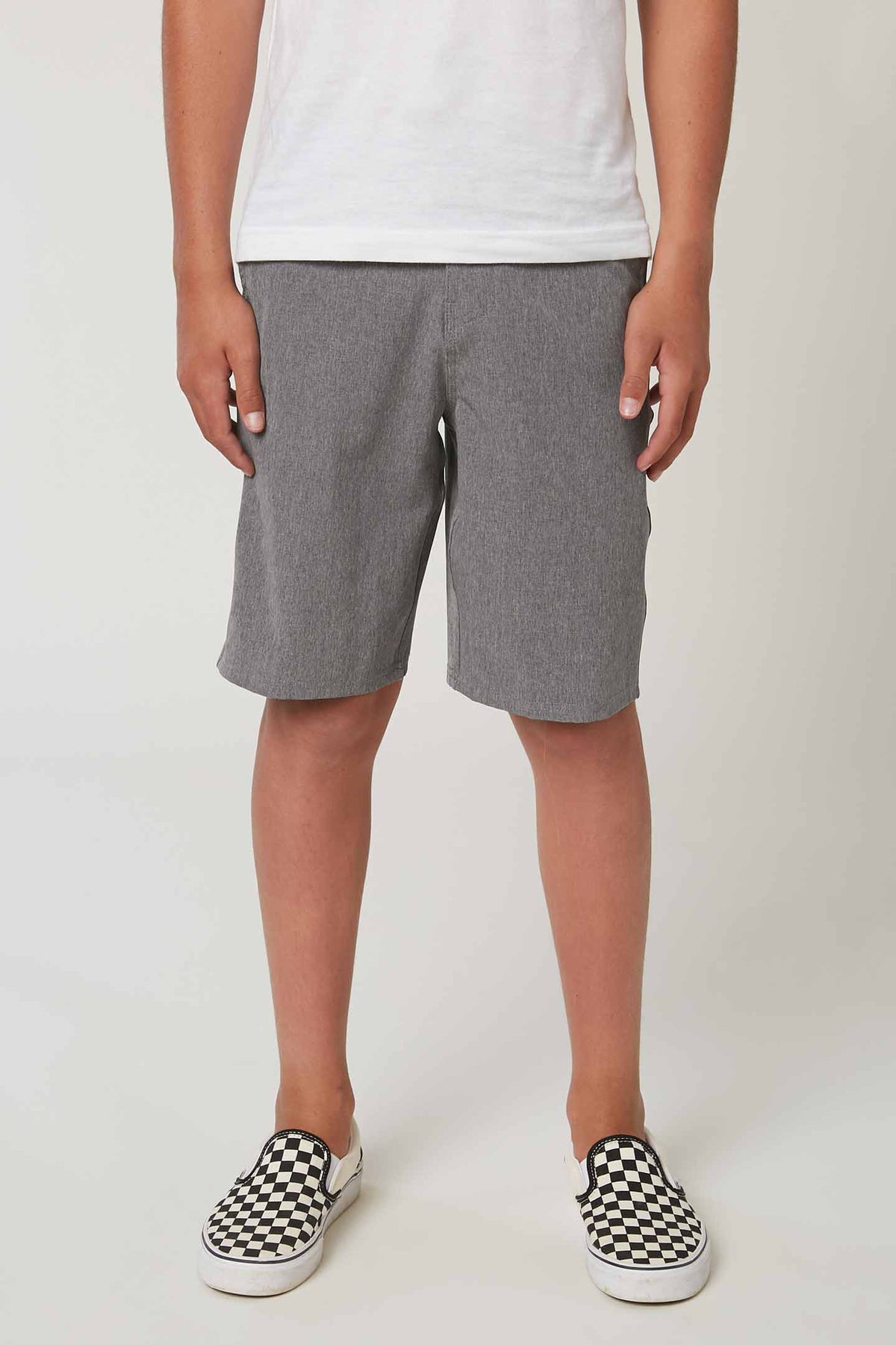 BOY'S RESERVE HEATHER HYBRID SHORTS