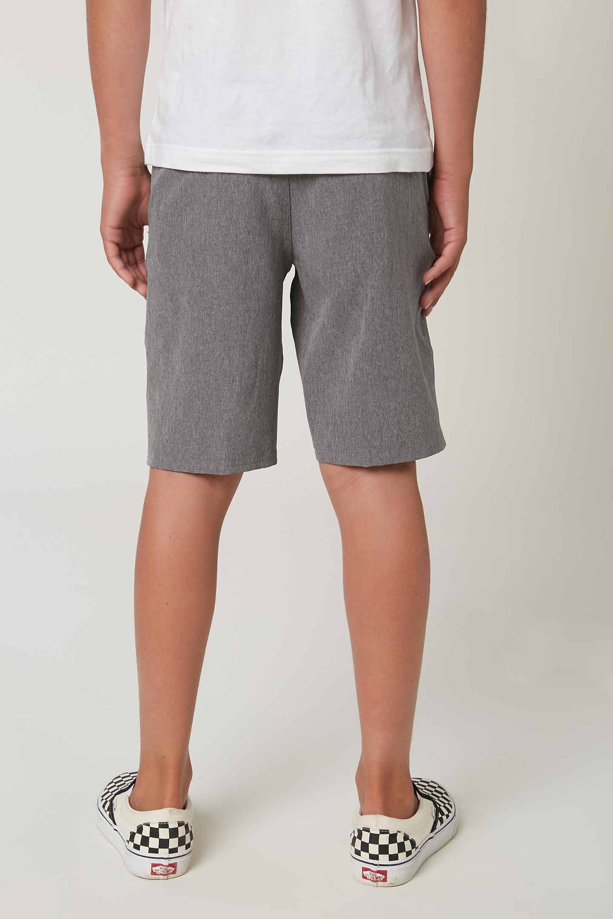 BOY'S RESERVE HEATHER HYBRID SHORTS
