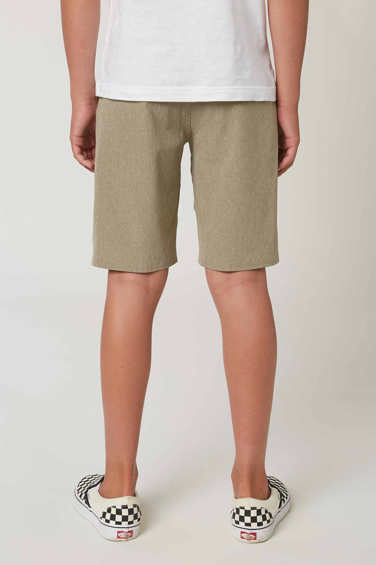 BOY'S RESERVE HEATHER HYBRID SHORTS