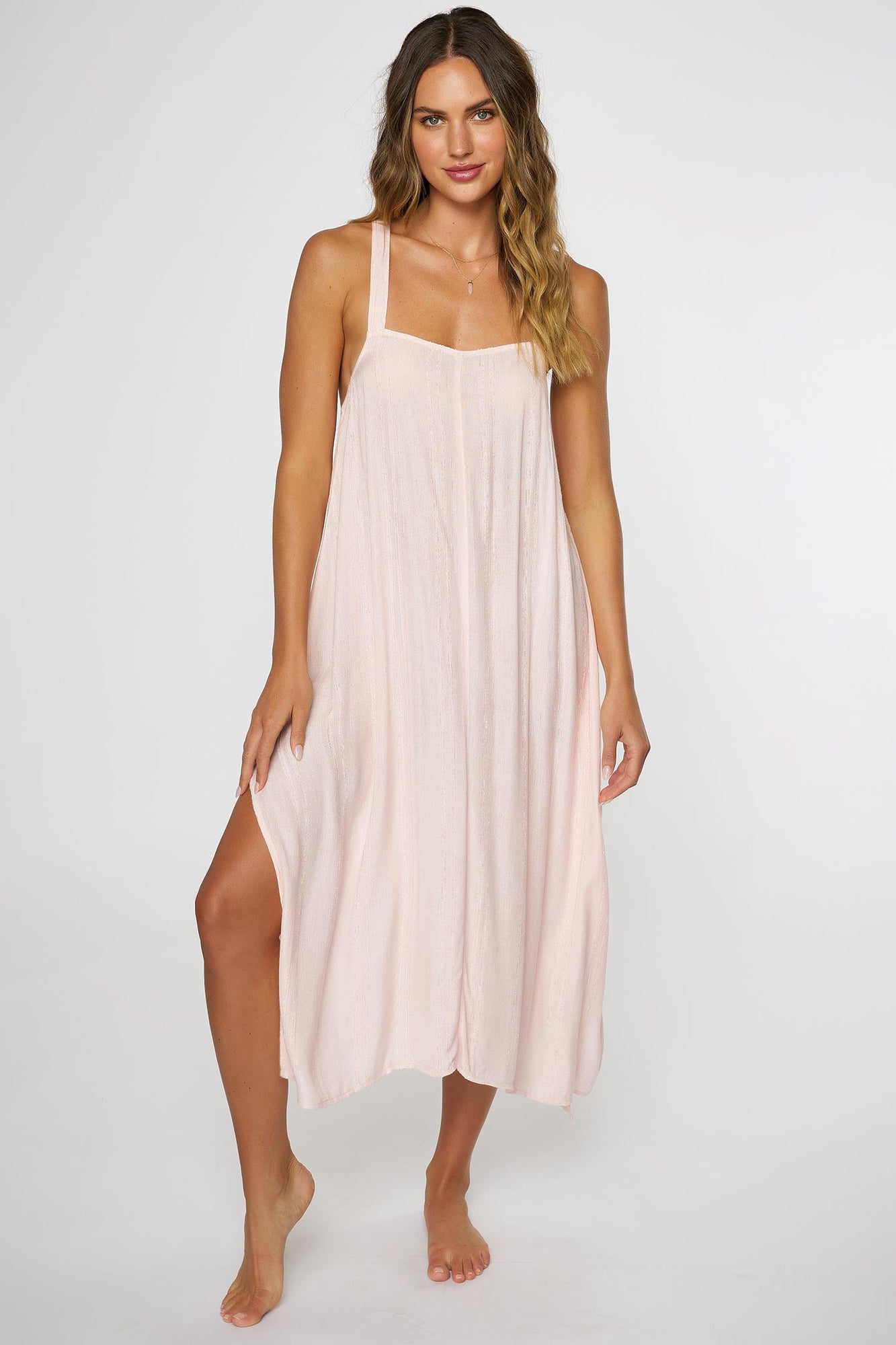 miranda midi cover up dress Miranda Midi Cover-Up Dress - Multi Colored
