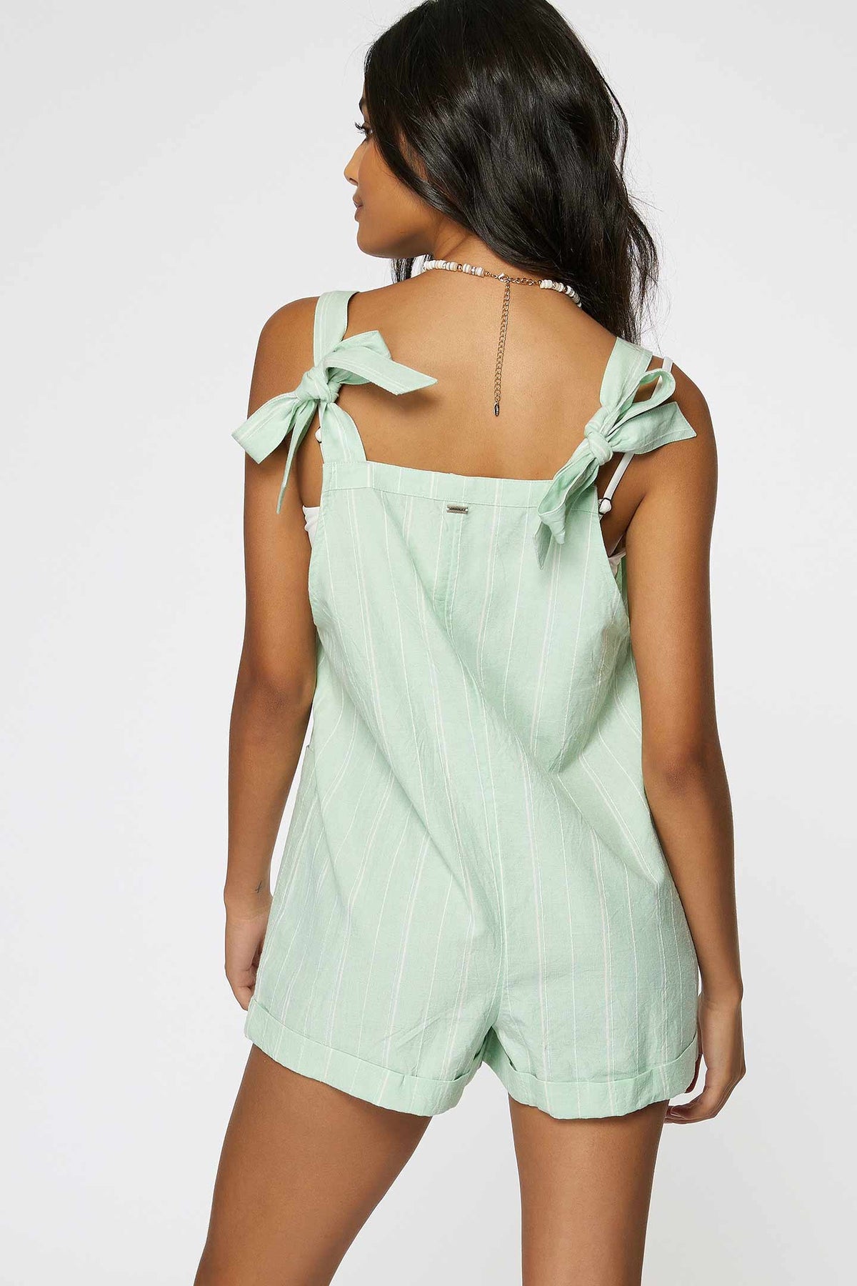 LADIES SKYLYNN STRIPE ROMPER