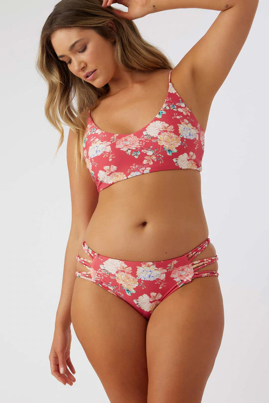 STELLA FLORAL MIDDLES MID BRALETTE