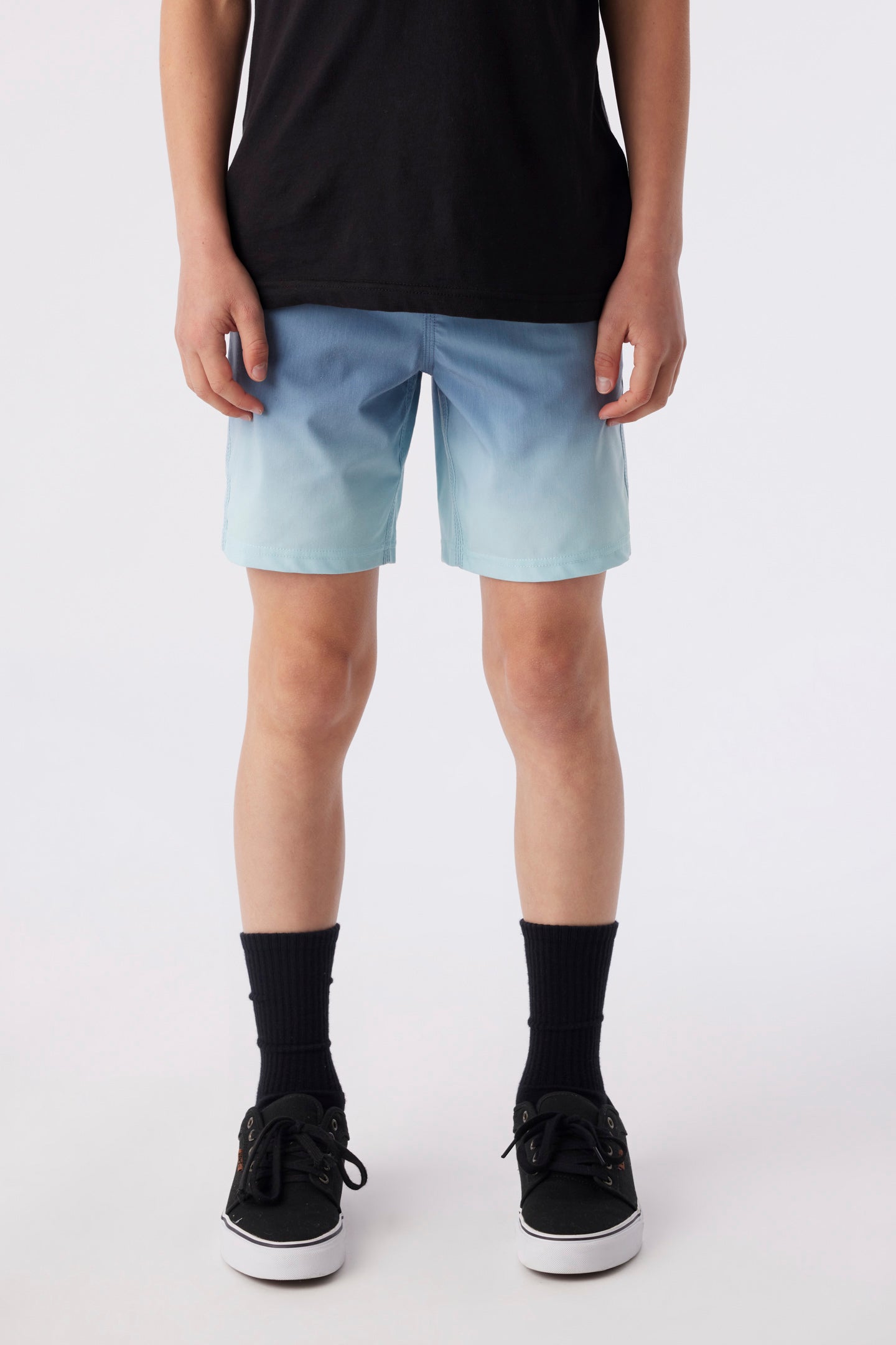 STOCKTON PRINT E-WAIST 16'' HYBRID SHORT