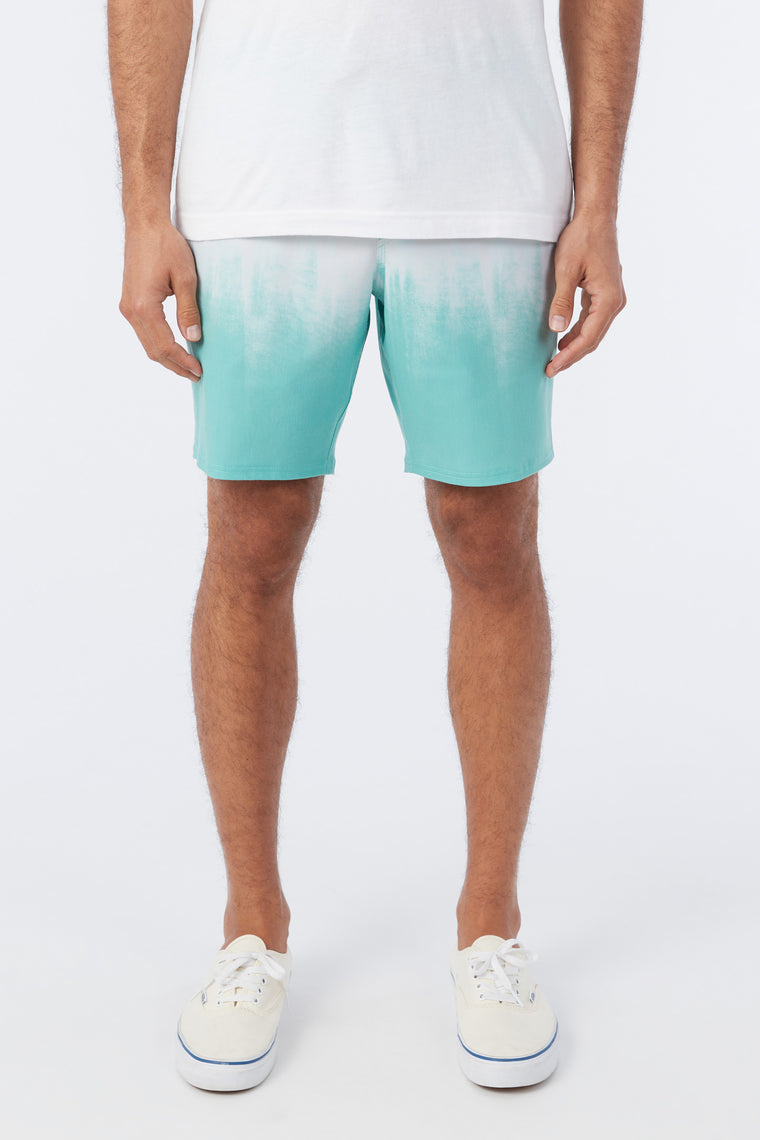 STOCKTON PRINT E-WAIST 18'' HYBRID SHORT