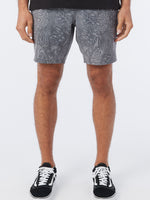 STOCKTON PRINT E-WAIST 18'' HYBRID SHORT