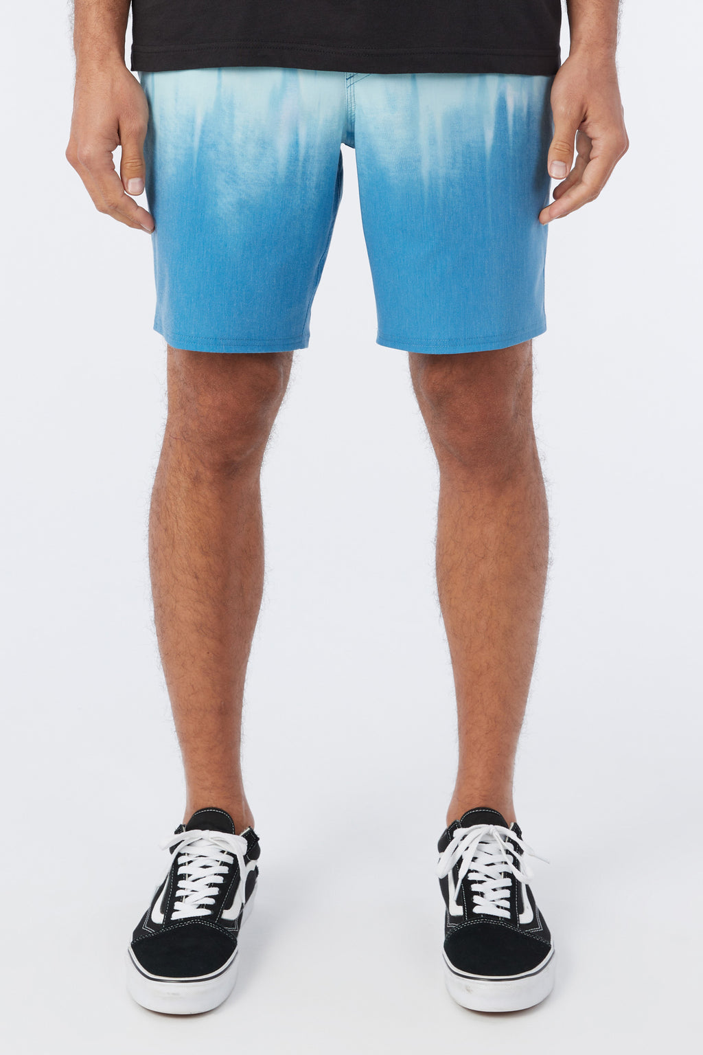 STOCKTON PRINT E-WAIST 18'' HYBRID SHORT