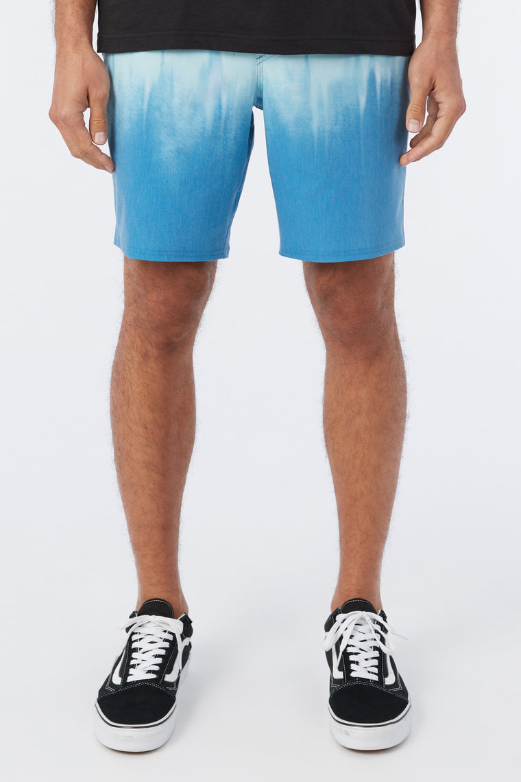 STOCKTON PRINT E-WAIST 18'' HYBRID SHORT