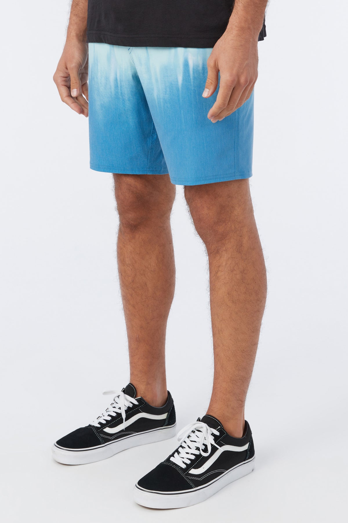 STOCKTON PRINT E-WAIST 18'' HYBRID SHORT