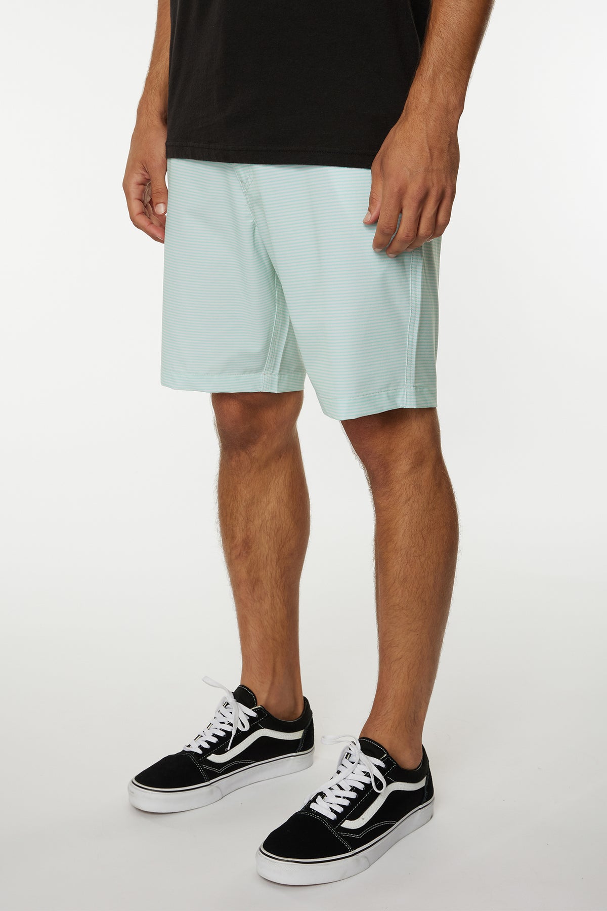 MENS STOCKTON STRIPE 19'' HYBRID SHORTS