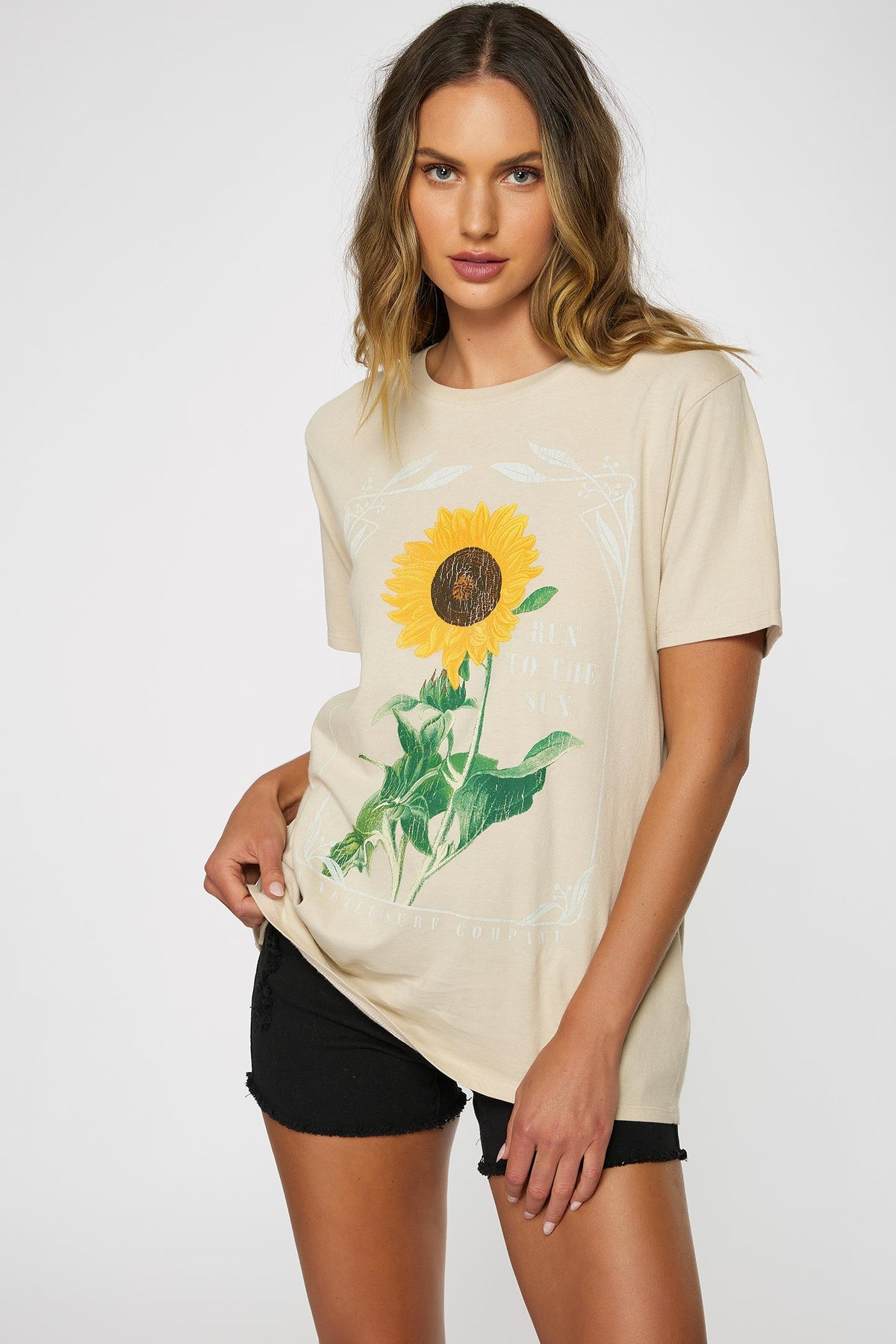 LADIES SUN RUN TEE
